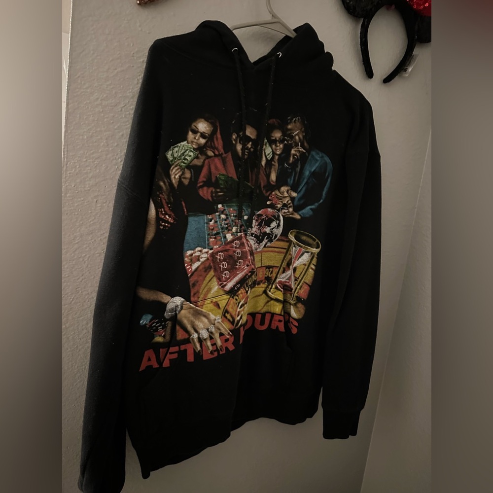 The Weeknd ASAP ROCKY x Art Dealer for Awge Pullover Hood 001